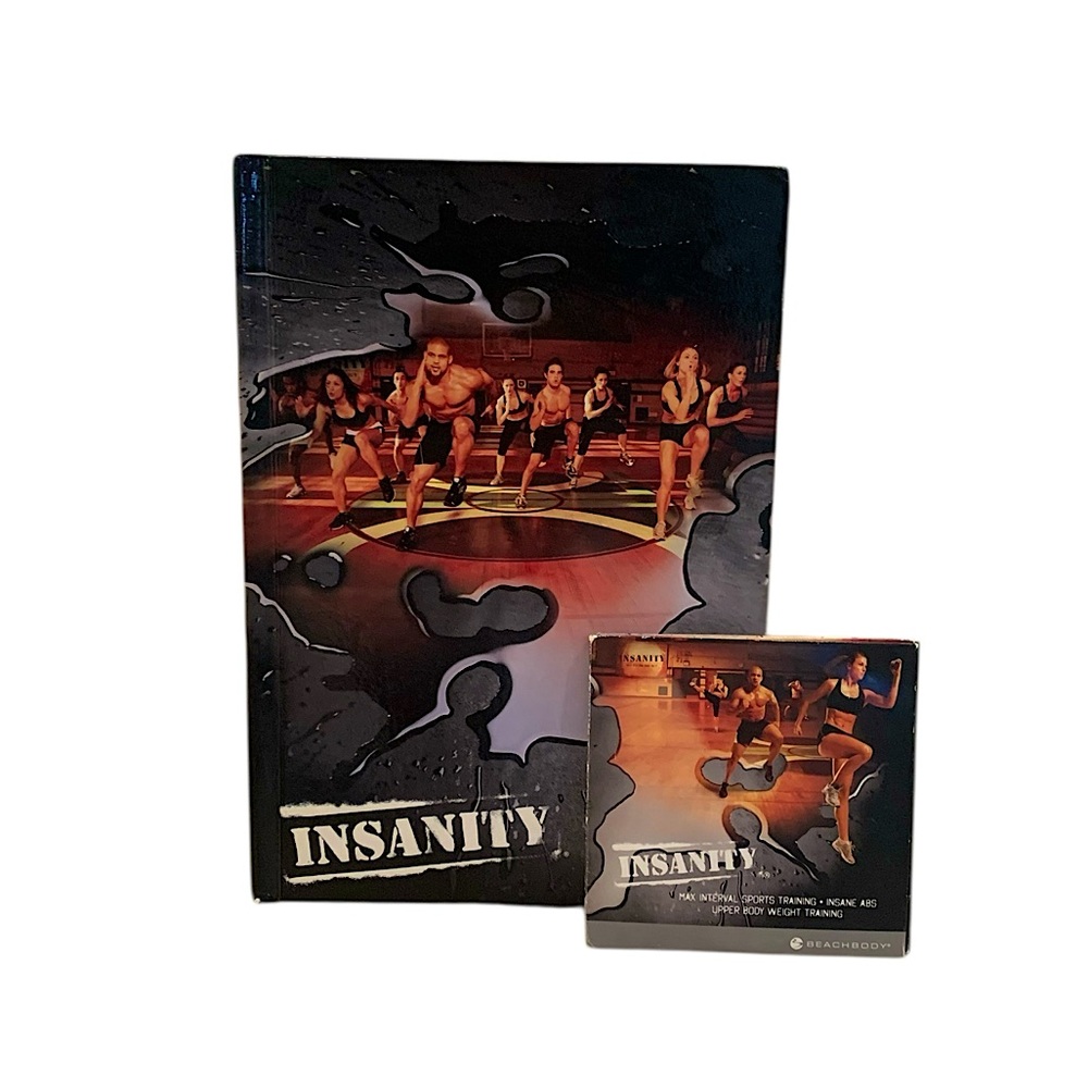 Beach Body Insanity Workout DVD Deluxe Kit w/ 3 Disc Expansion Set by Shawn T